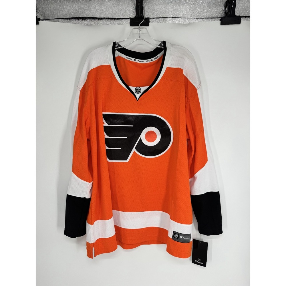 Fanatics Philadelphia Flyers Home Jersey Womens 4XL Blank No Player NHL Hockey